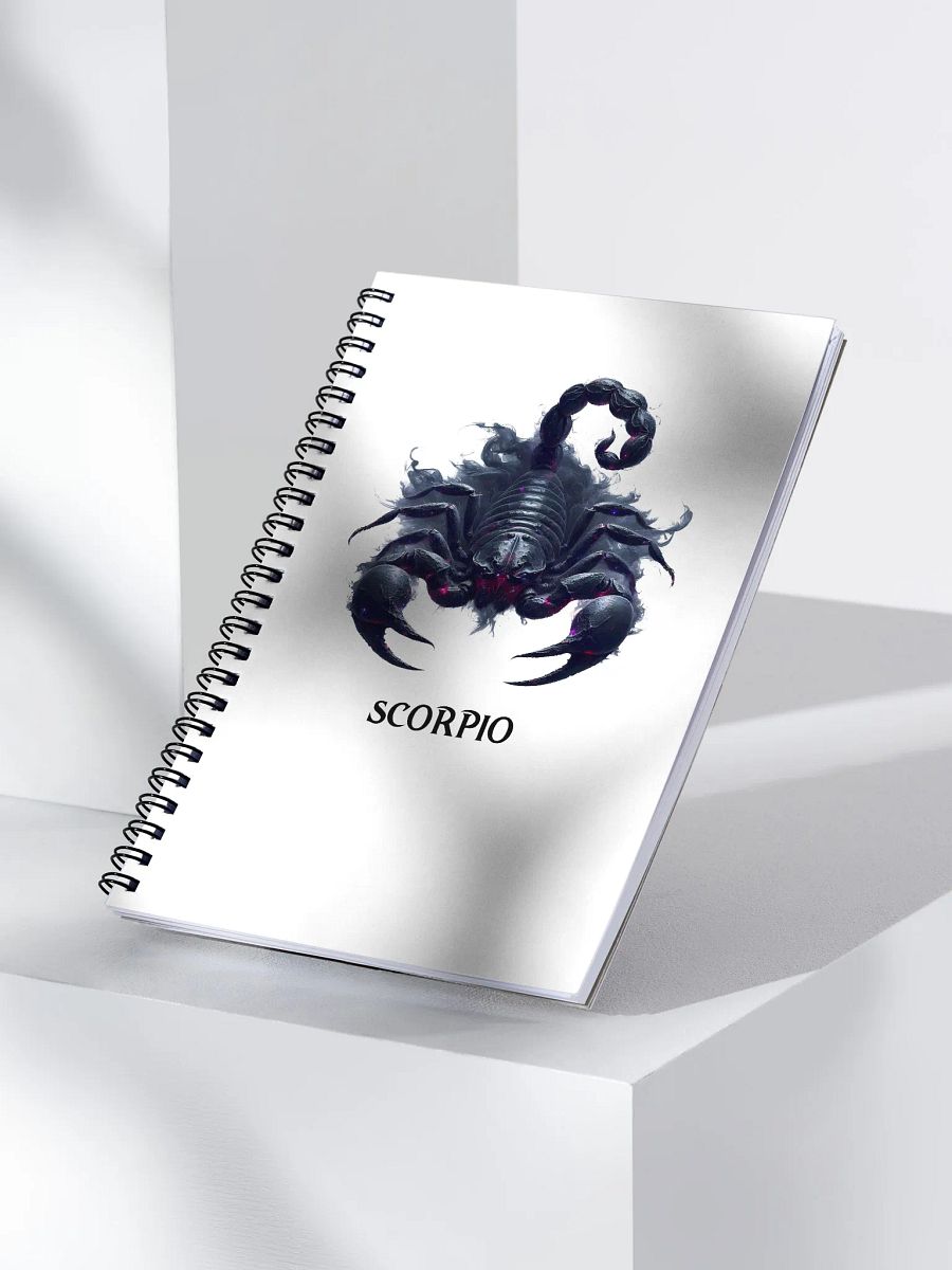 Mythical Scorpio Spiral Notebook product image (3)