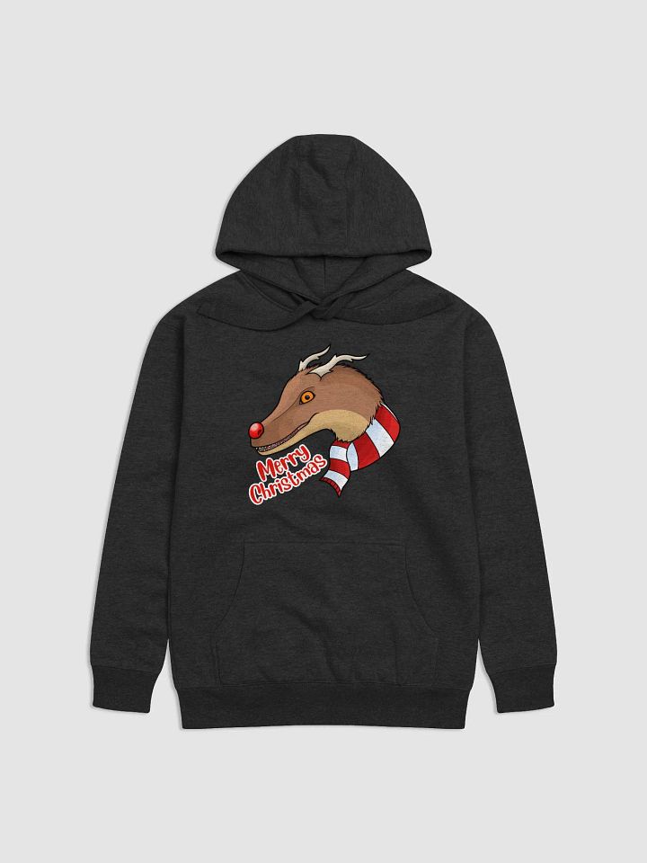 Rudolph the Red-Nosed Velociraptor Hoodie! product image (1)