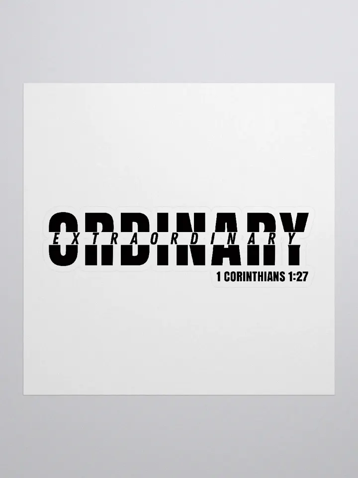 Ordinary Sticker product image (1)