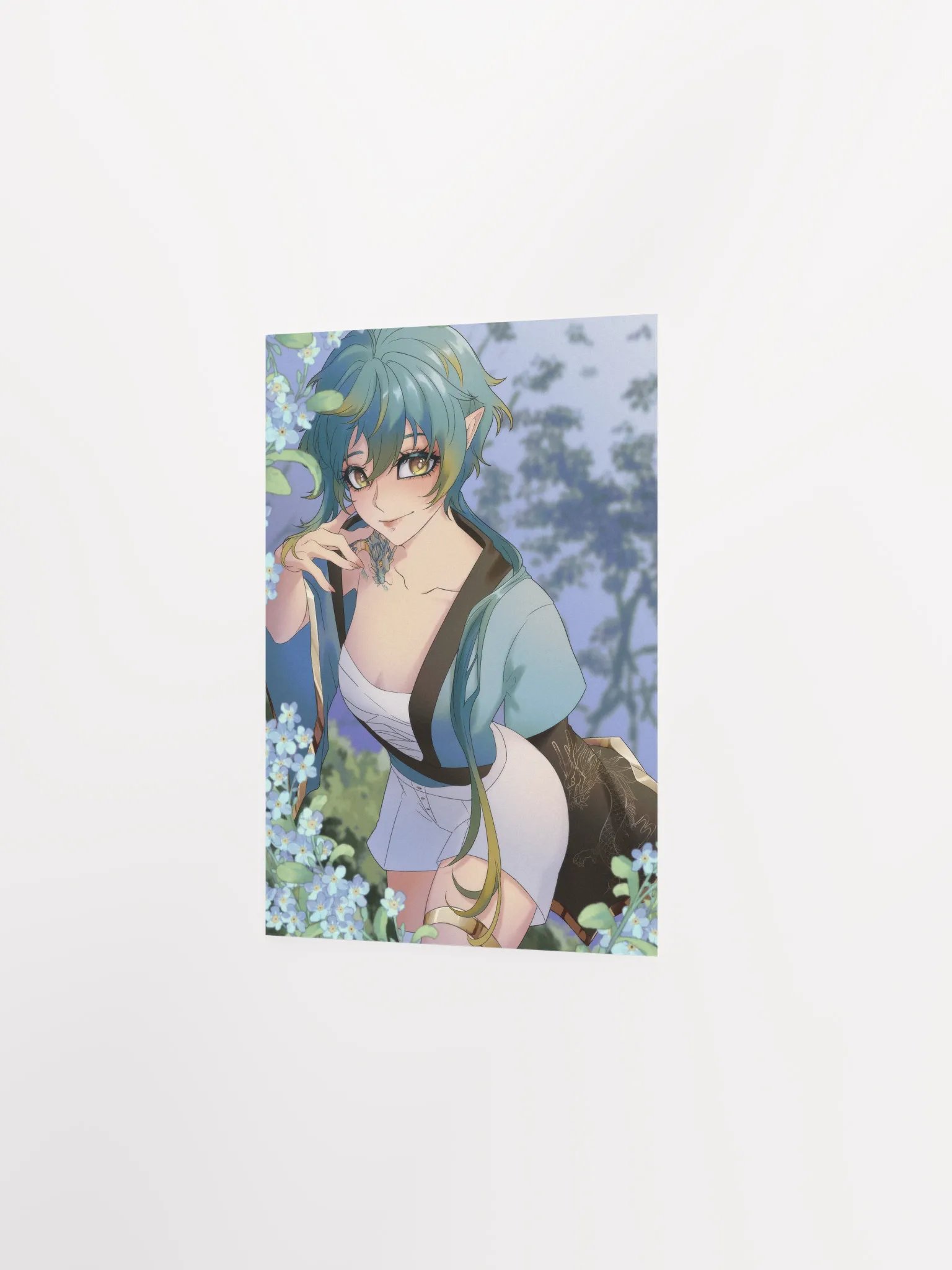 Floral Sabiella Matte Poster product image (4)