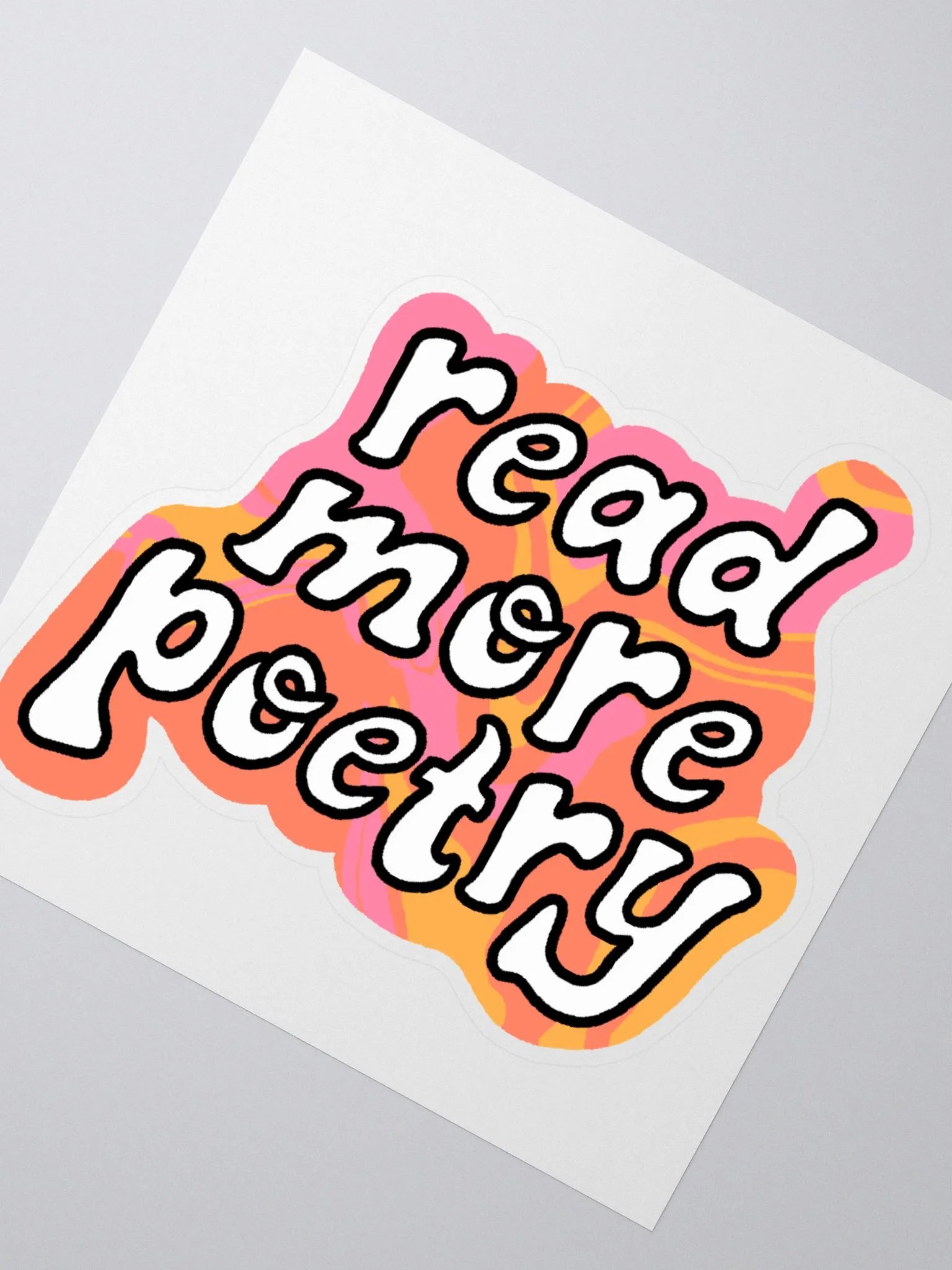 Read More Poetry Sticker product image (2)