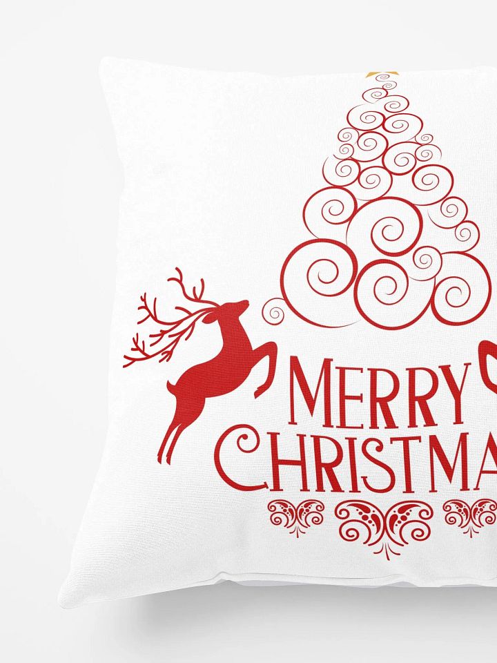 Merry Christmas Swirls Pillow product image (2)