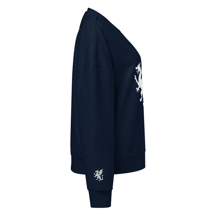 ⚪ 100% Organic Cotton - White Dragon – Lightbringer’s Oath Sweater product image (14)