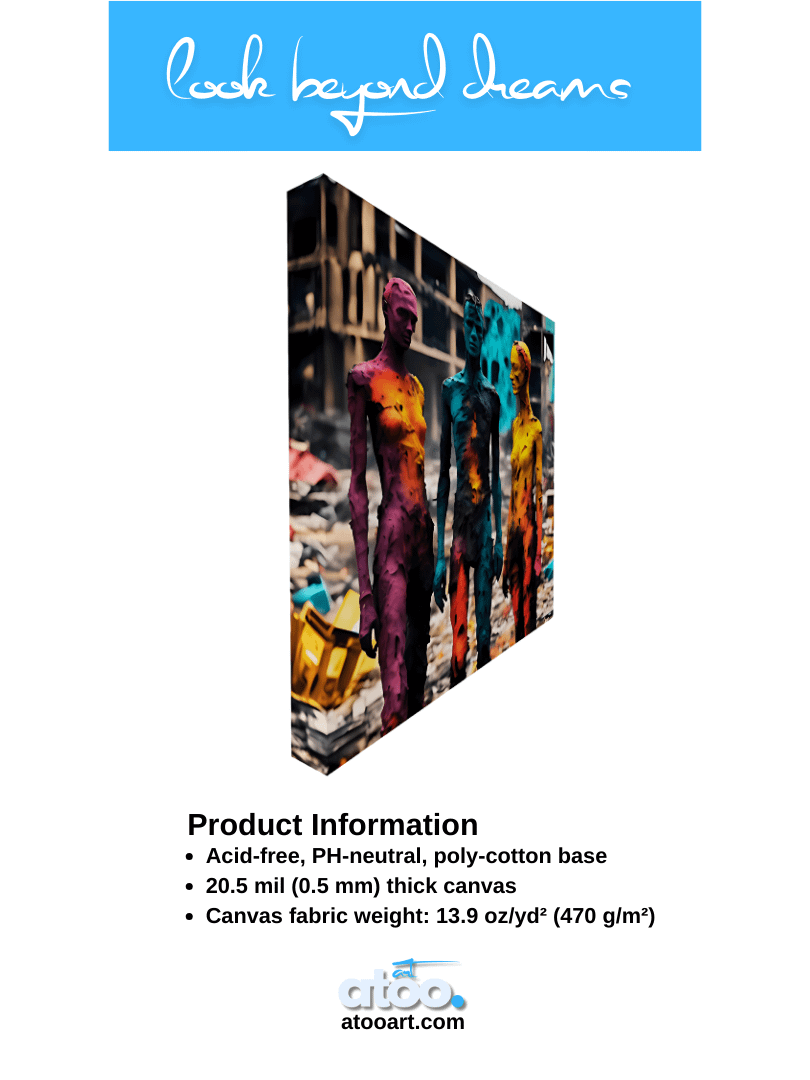 Elegy to Humanity - 13 | Canvas Art Painting product image (7)