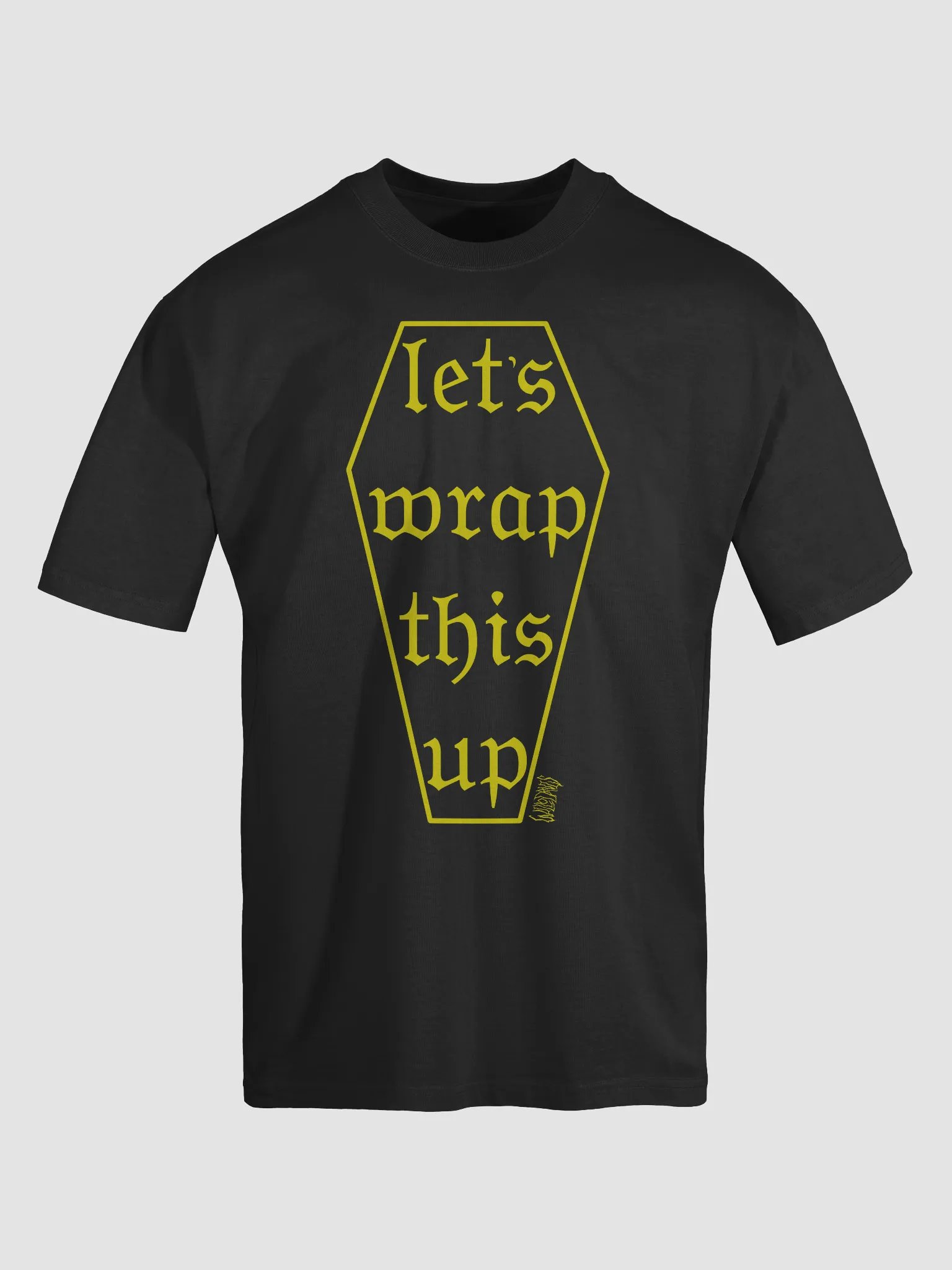 Let's Wrap This Up Premium Oversized Faded T-Shirt product image (1)