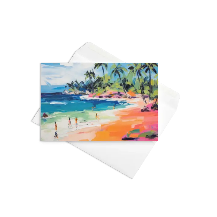 'Tropical Bliss' Greeting Card product image (2)