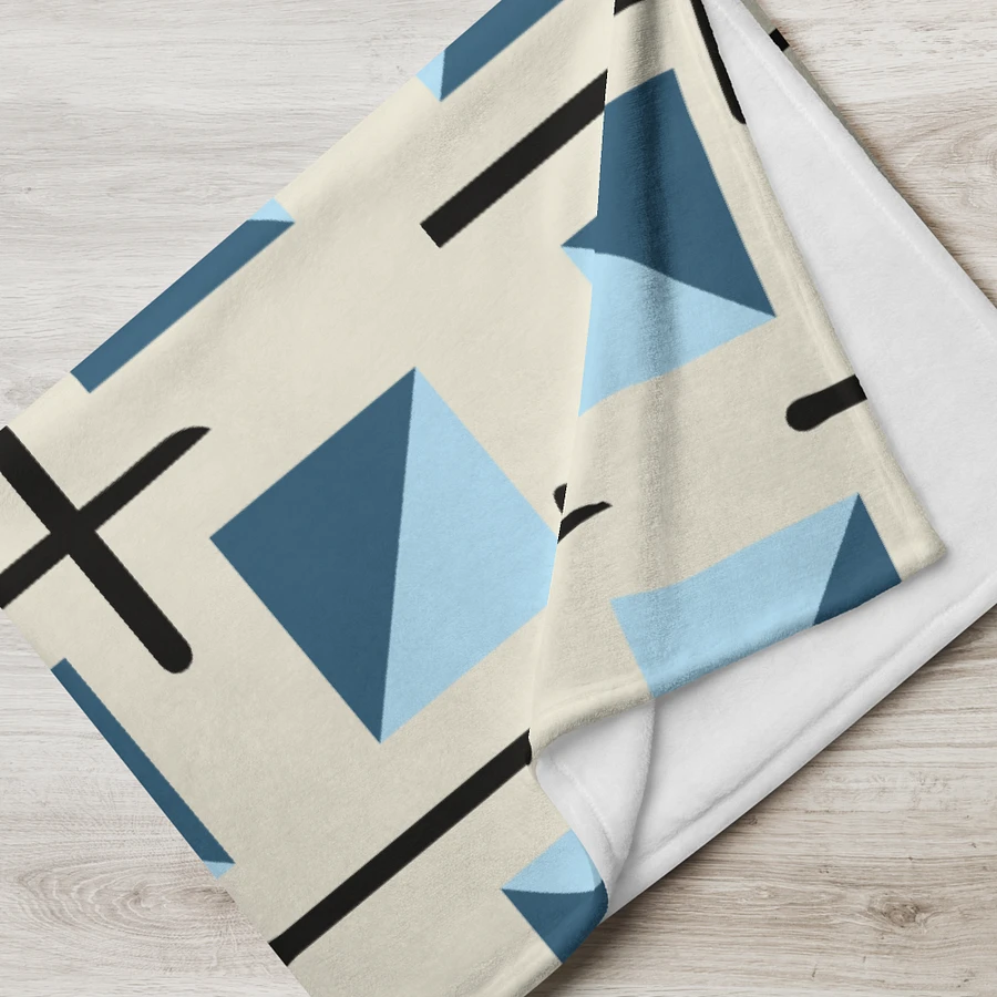 Blue Cross Quilted Patterned Blanket product image (6)