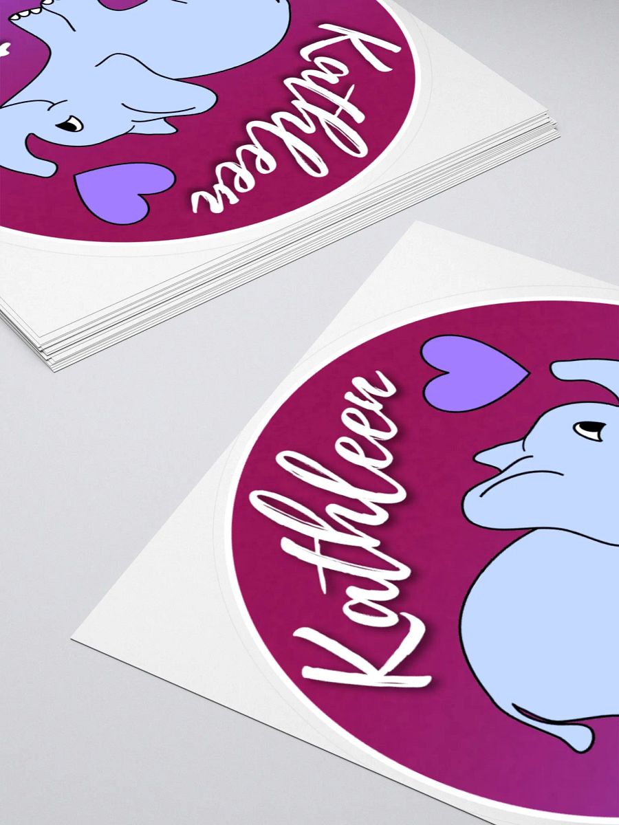 Kathleen Elle-a-Fant Sticker product image (4)