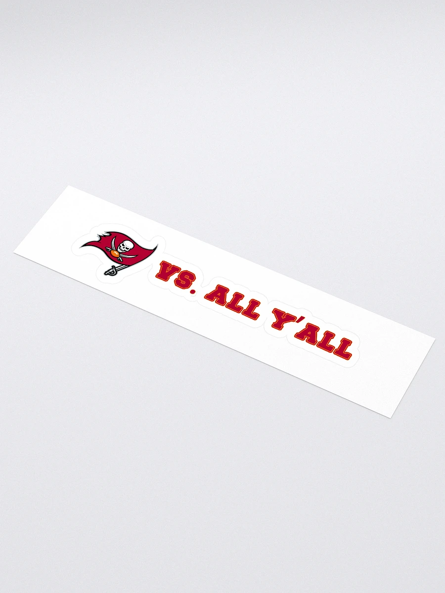 Buccaneers Vs. All Y'all Tampa Bay Football Rivalry Design product image (1)