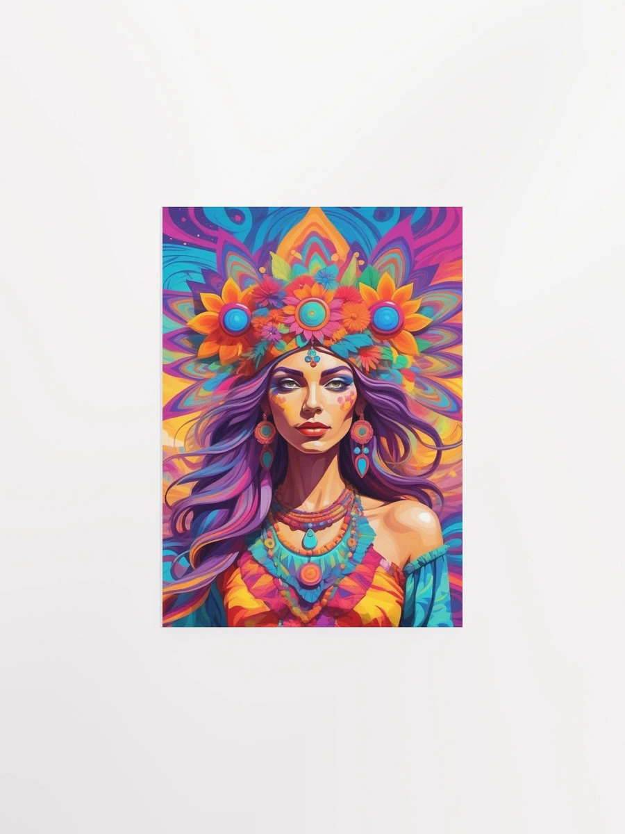 Flower Power Priestess Poster product image (4)