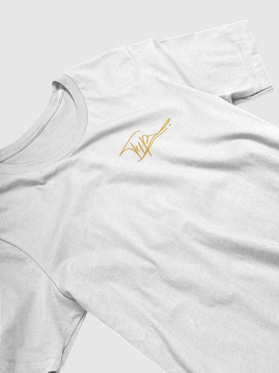 T4P T-shirt White/Goldenrod product image (3)