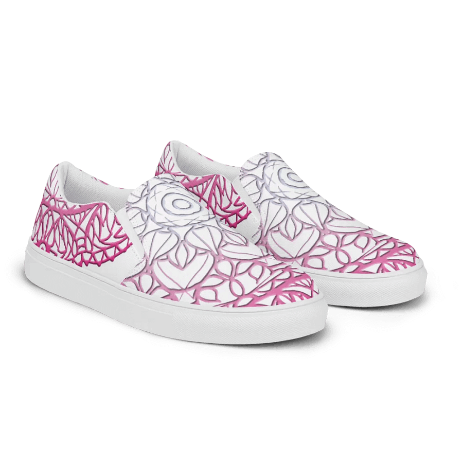 Pink Mandala Dream Women's Slip-On Shoes product image (6)