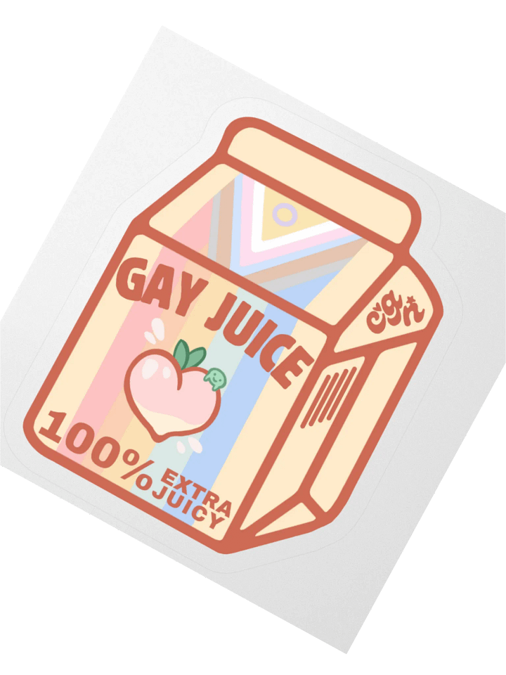"Gay Juice" Pride Month Sticker product image (2)