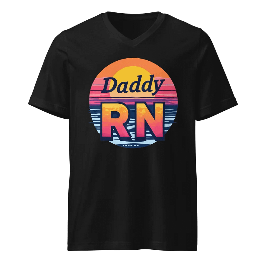 Sunrise Serenity V-Neck Tee product image (1)