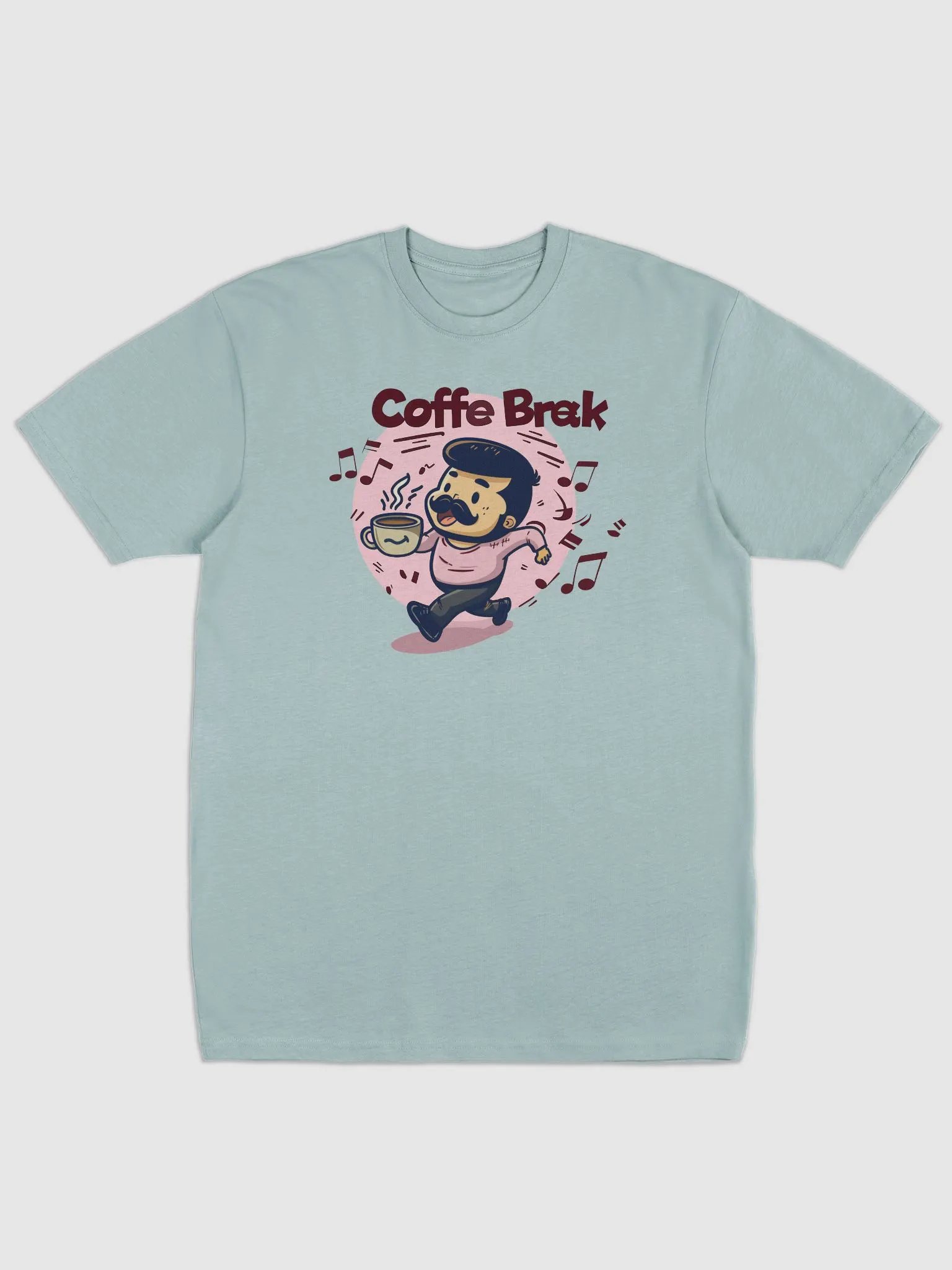 Coffee Break T-Shirt Pink Variant product image (1)