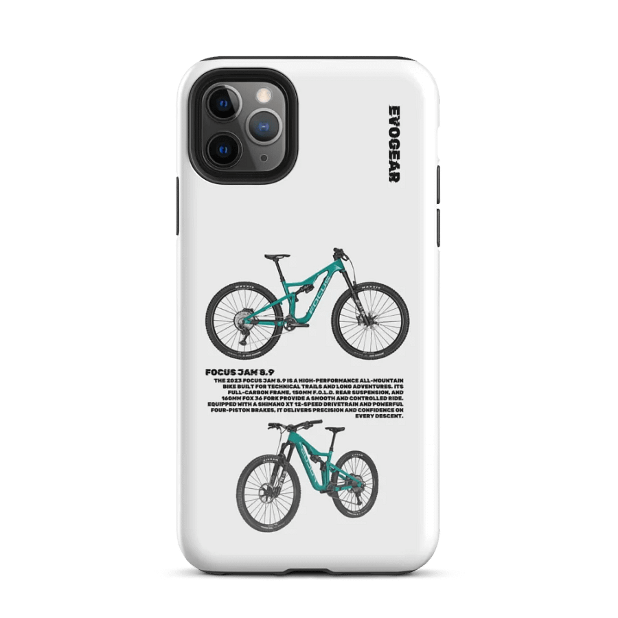 White Focus Jam 8.9 iPhone Case product image (51)
