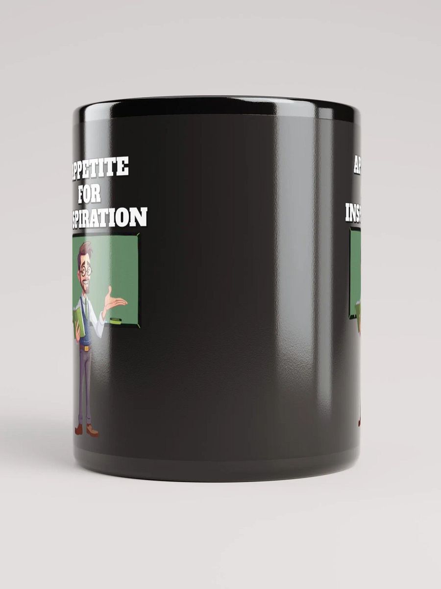 Appetite For Inspiration - Motivation and Inspirational Black Coffee Mug product image (8)