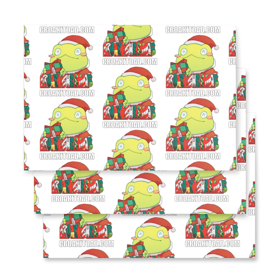 Croakitoad Wrapping Paper product image (4)