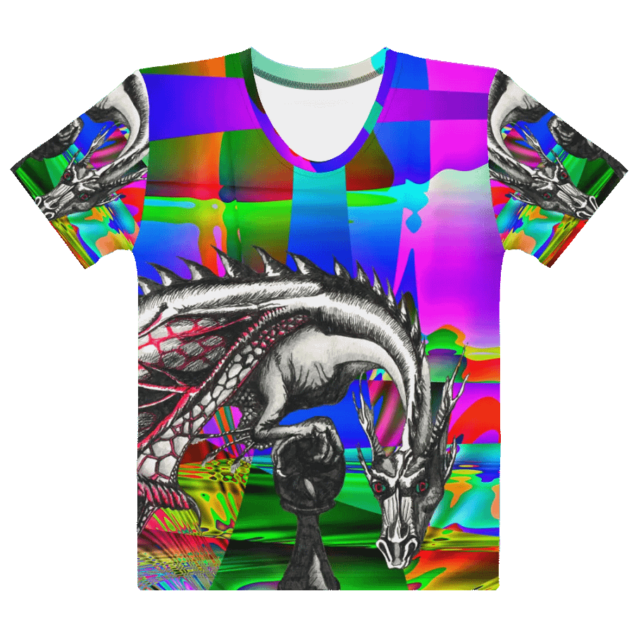 Dragon glimpsed T shirt product image (4)
