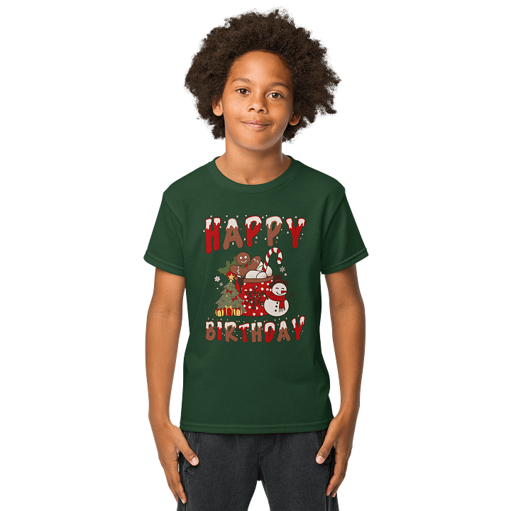 Happy Birthday (Christmas) T-Shirt For Kids product image (1)