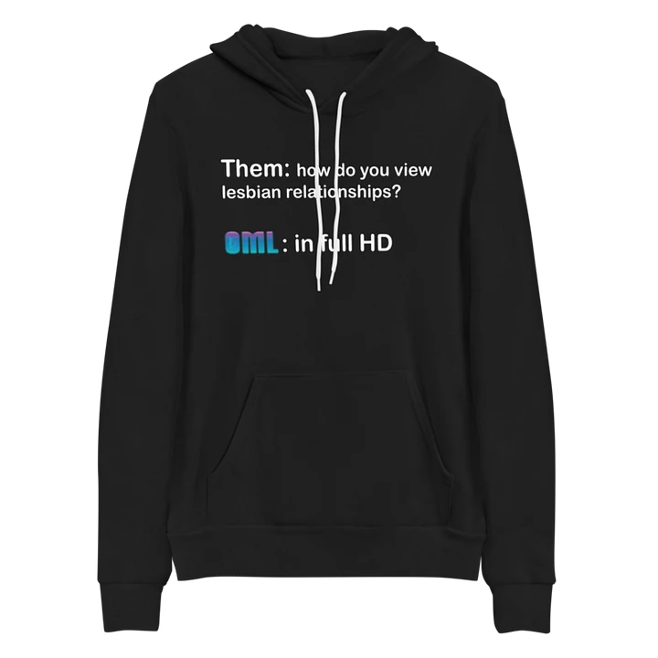 In Full HD Hoodie - Black product image (1)