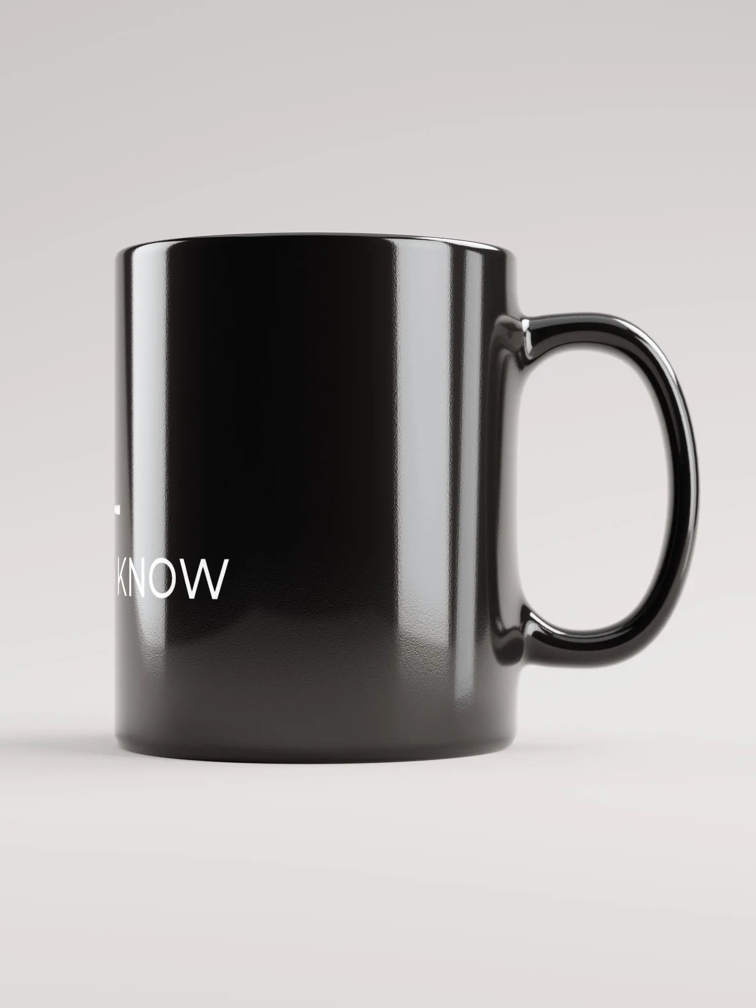 Psalm 46:10 Be still and know that I am God black coffee mug product image (11)