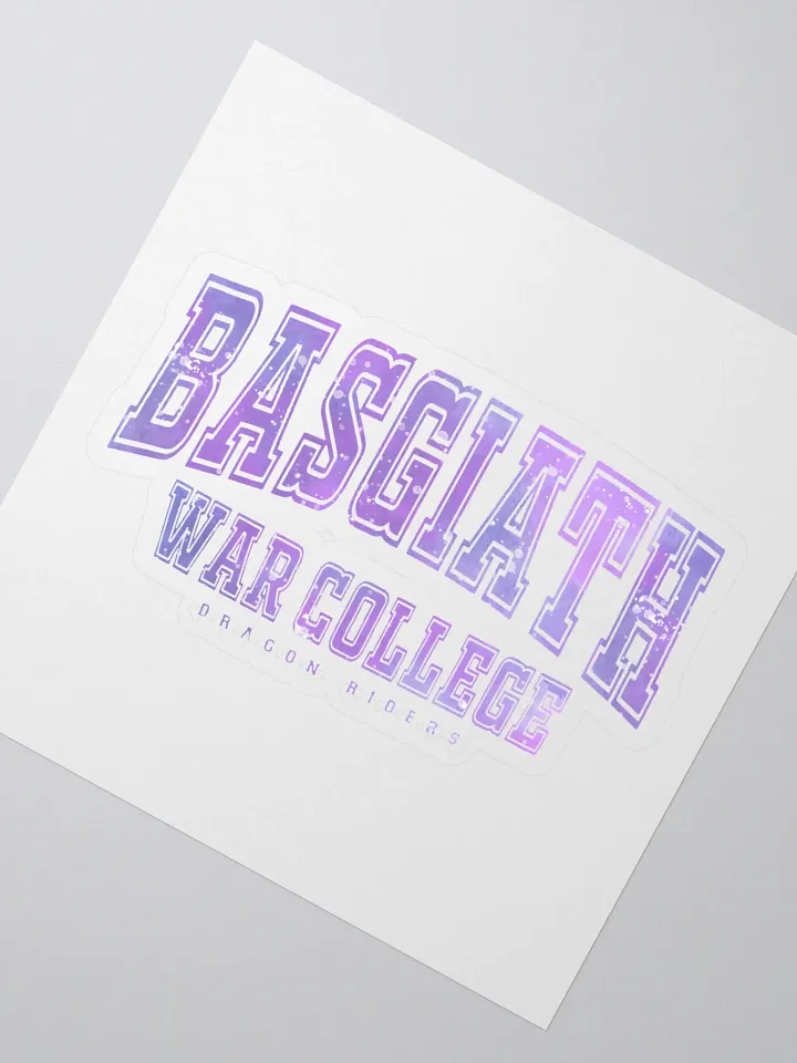 Basgiath War College Sticker - Purple product image (2)