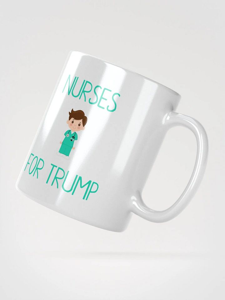 Nurses For Trump (M) Mug product image (6)