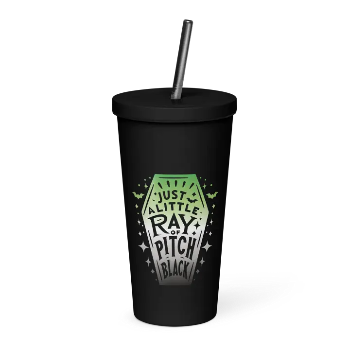 Little Ray Aro Flag Insulated Tumbler product image (1)
