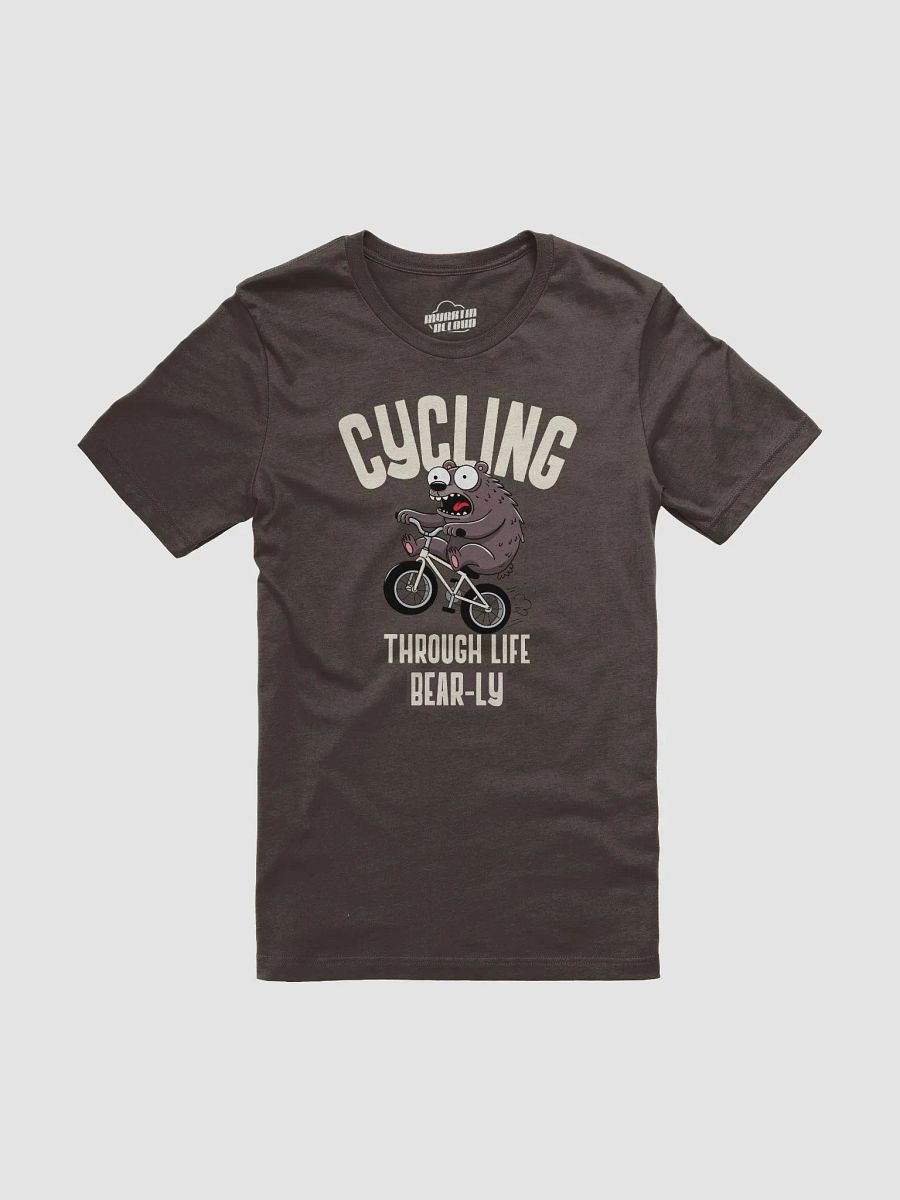 Cycling through life bear-ly - long product image (1)