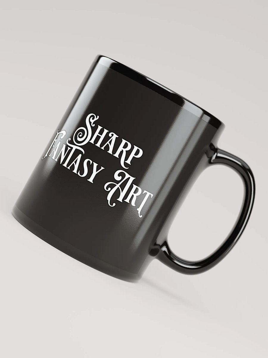 Jetpack Tortoise - SFA Black Glossy Mug product image (4)