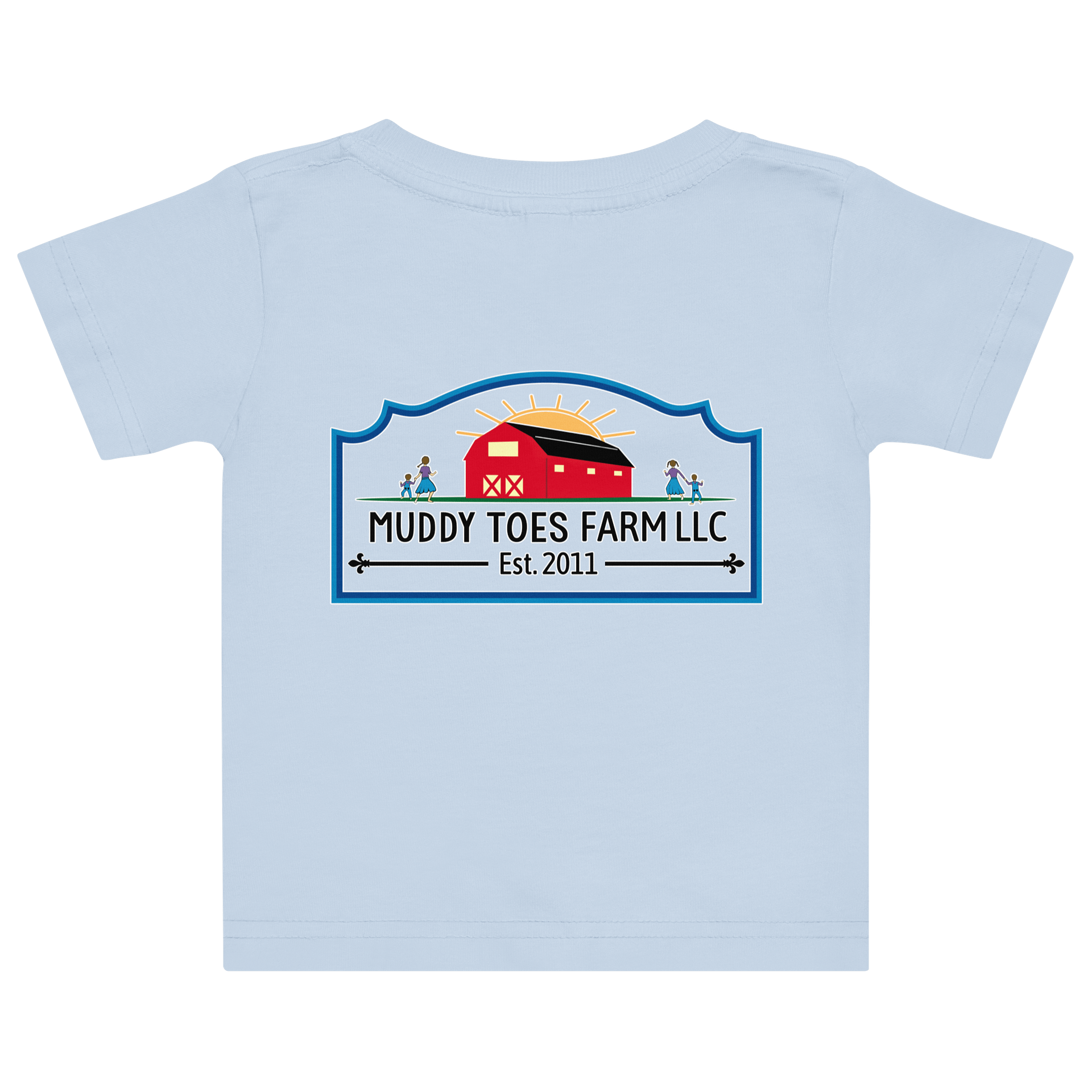 Muddy Toes Farm Logo T-Shirt (6-24m) product image (2)