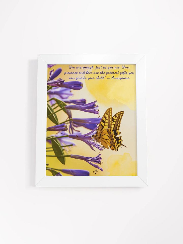 Yellow Butterfly Elegance Framed Poster product image (2)
