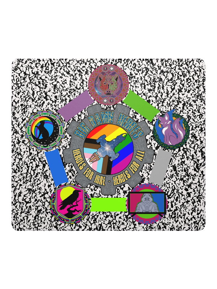 Big Damn Heroes Gaming Mouse Pad product image (2)