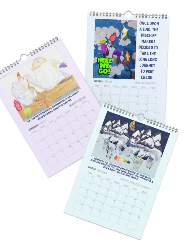 The 2026 Jester Community Calendar SUNDAY start product image (2)