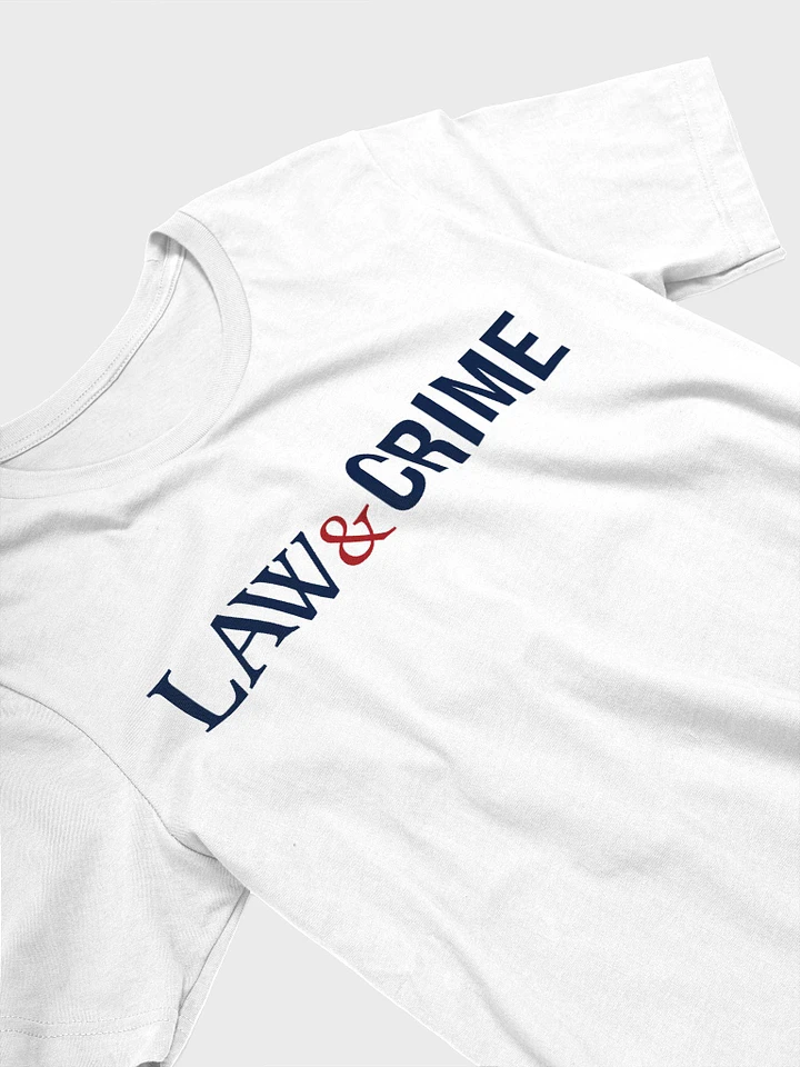 Law & Crime T-Shirt - White product image (2)