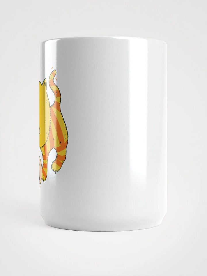 Funny Kitten With Human Skull Cup product image (2)