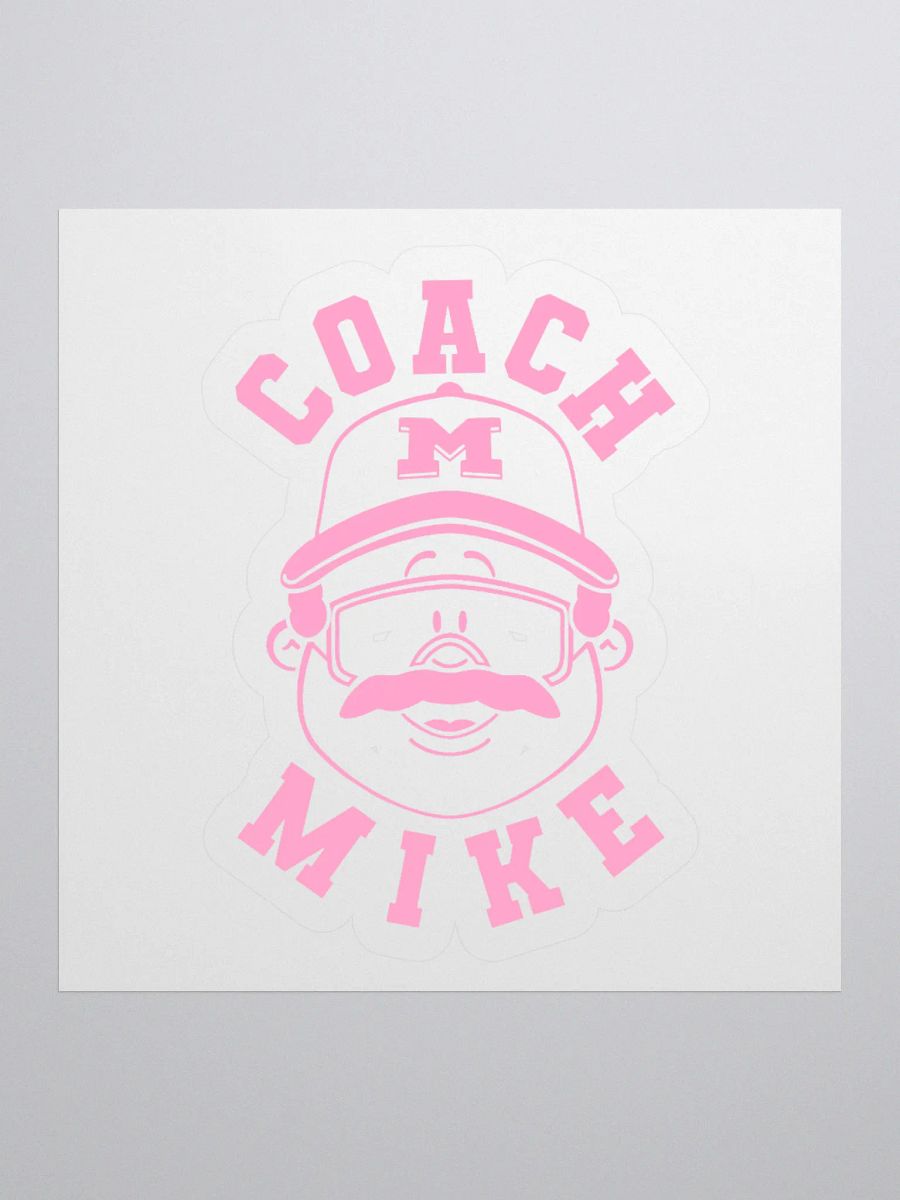 Coach Mike Sticker - Pink product image (1)