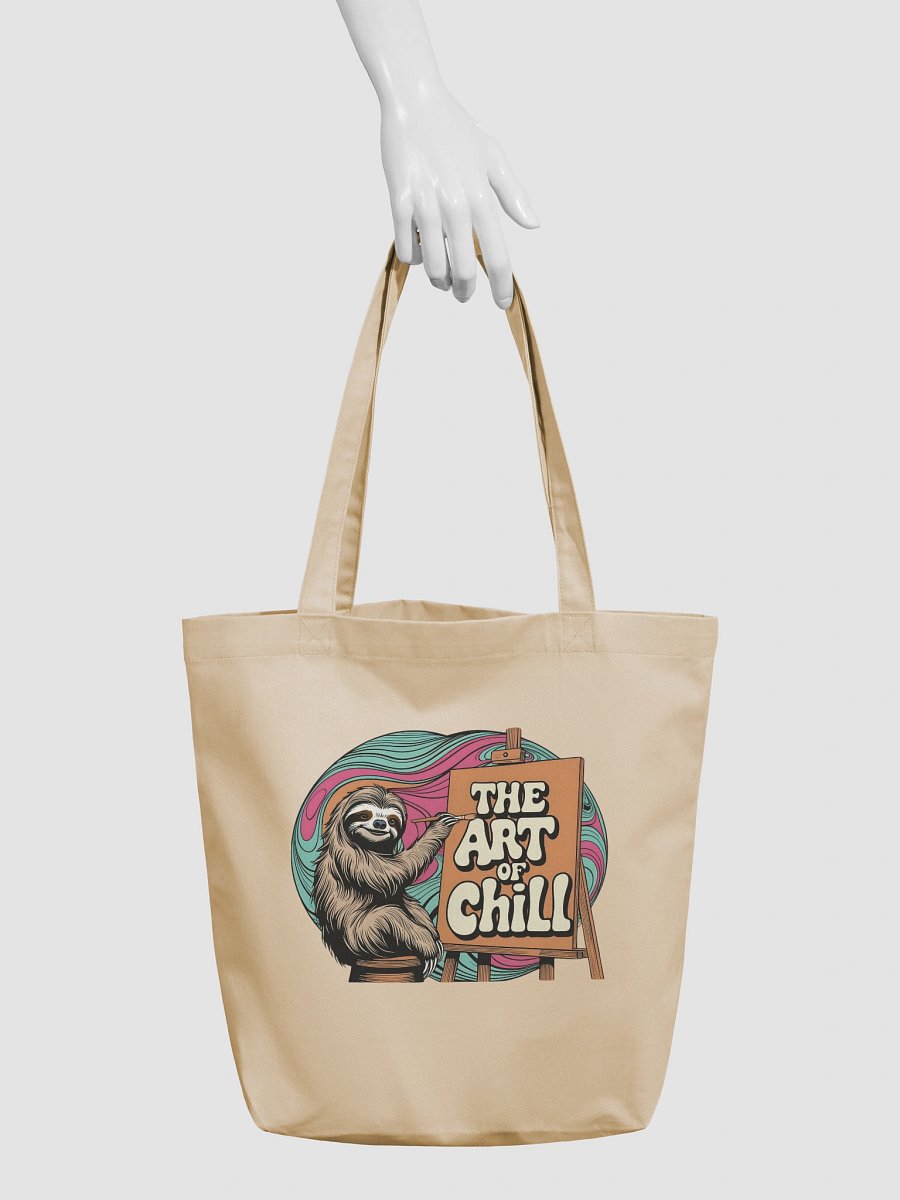 Chill Sloth Eco-Friendly Tote Bag product image (6)