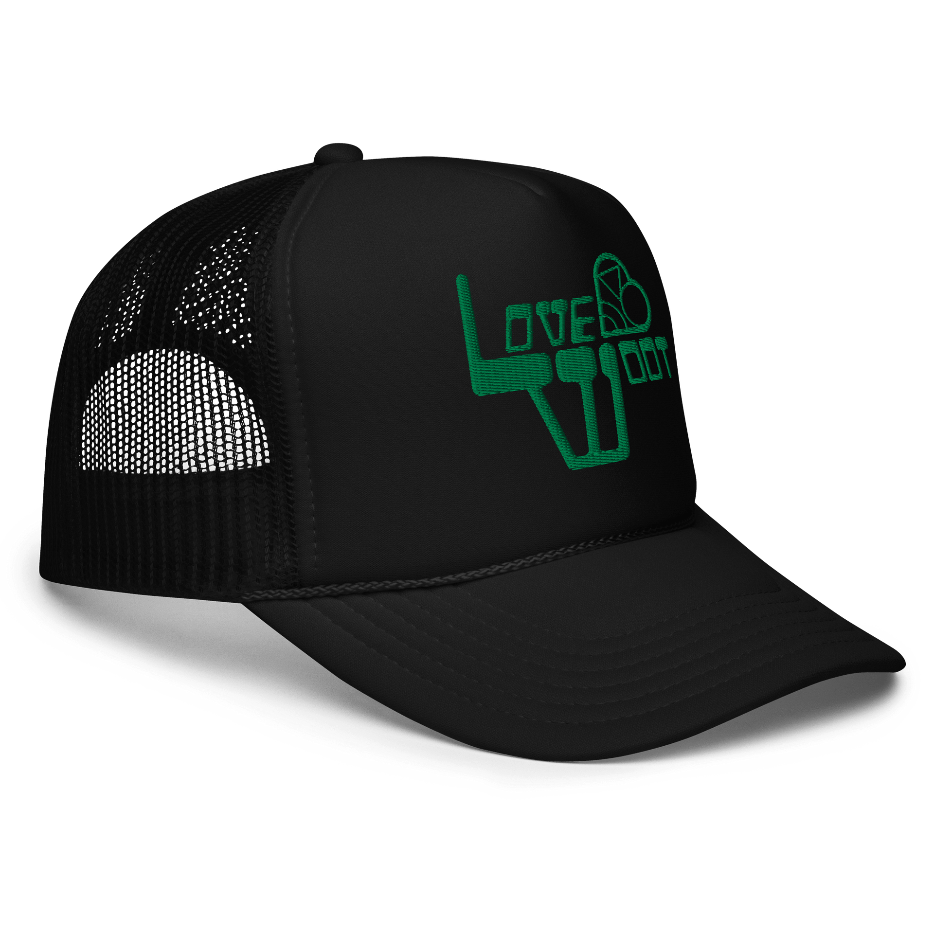 LoveWooT Trucker (green logo) product image (5)