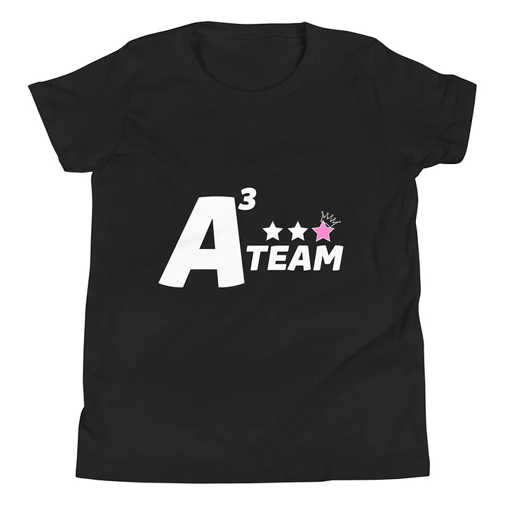 A3 Team - YOUTH TSHIRT - White text product image (9)