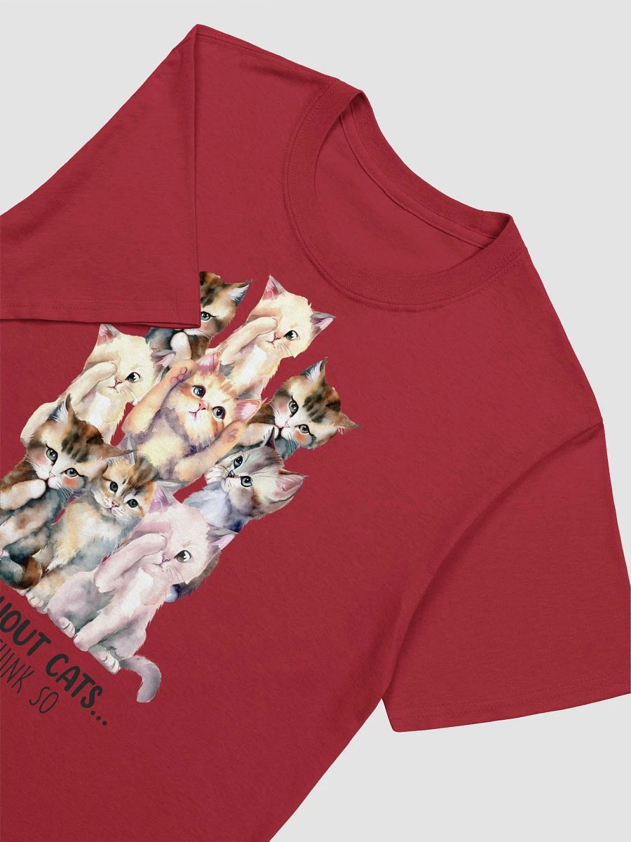 Royal Kitty Emblem Unisex T-Shirt - Support Stray Cats product image (3)