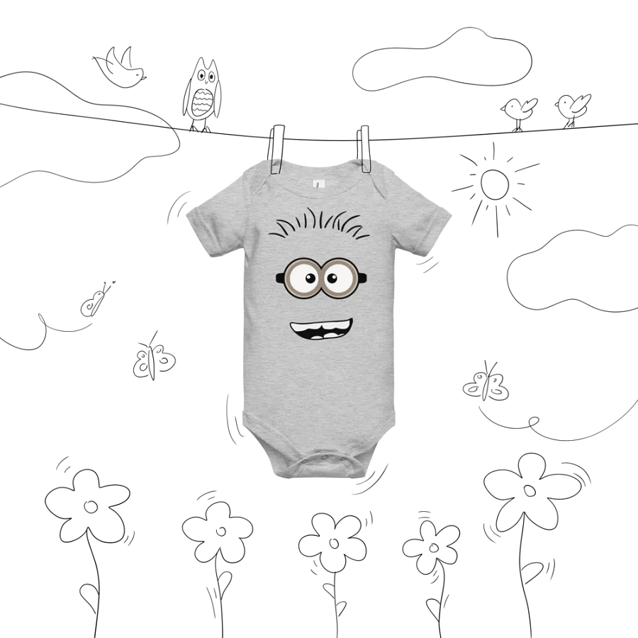 Minions Face Baby Onesie product image (23)