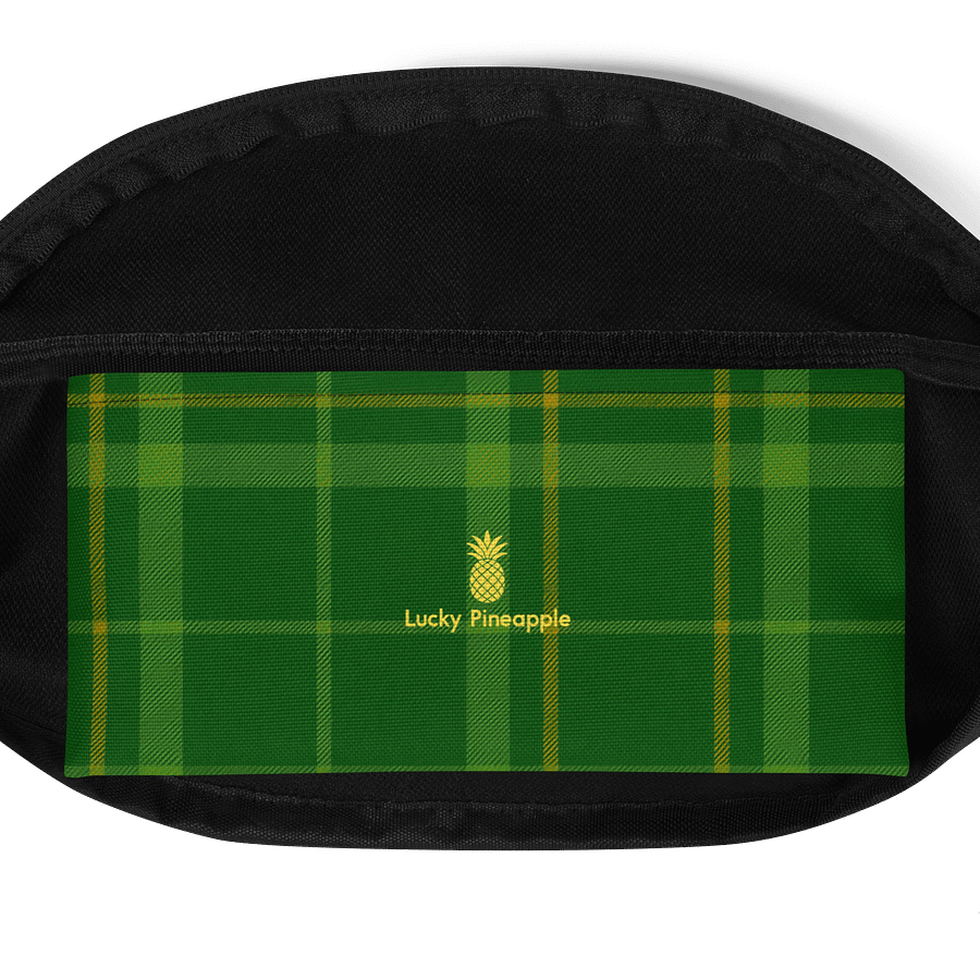 Green Plaid Fanny Pack (Waist Bag) product image (4)