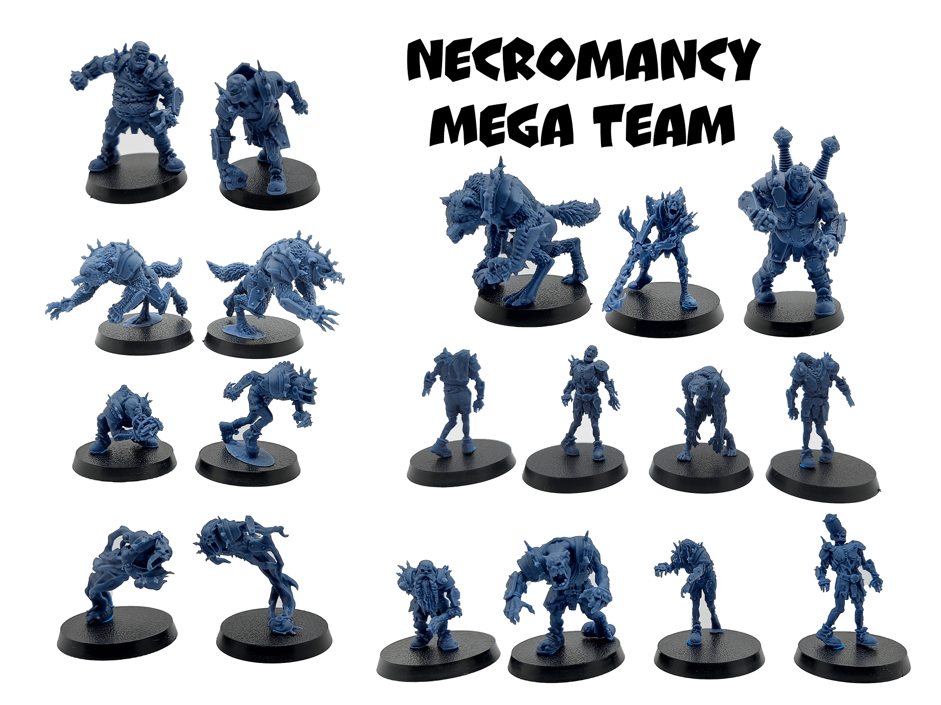 Necromancy Mega Fantasy Football Team - Brutefun Miniatures product image (1)