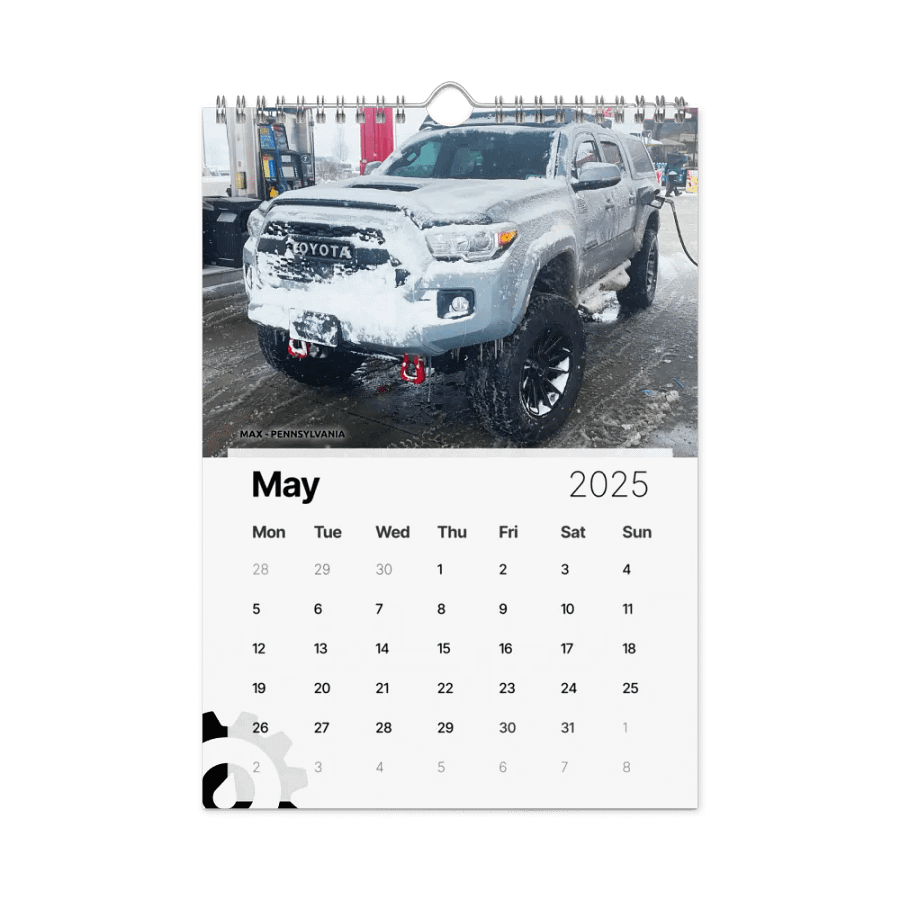 2025 Team Oil Drop Calendar product image (10)