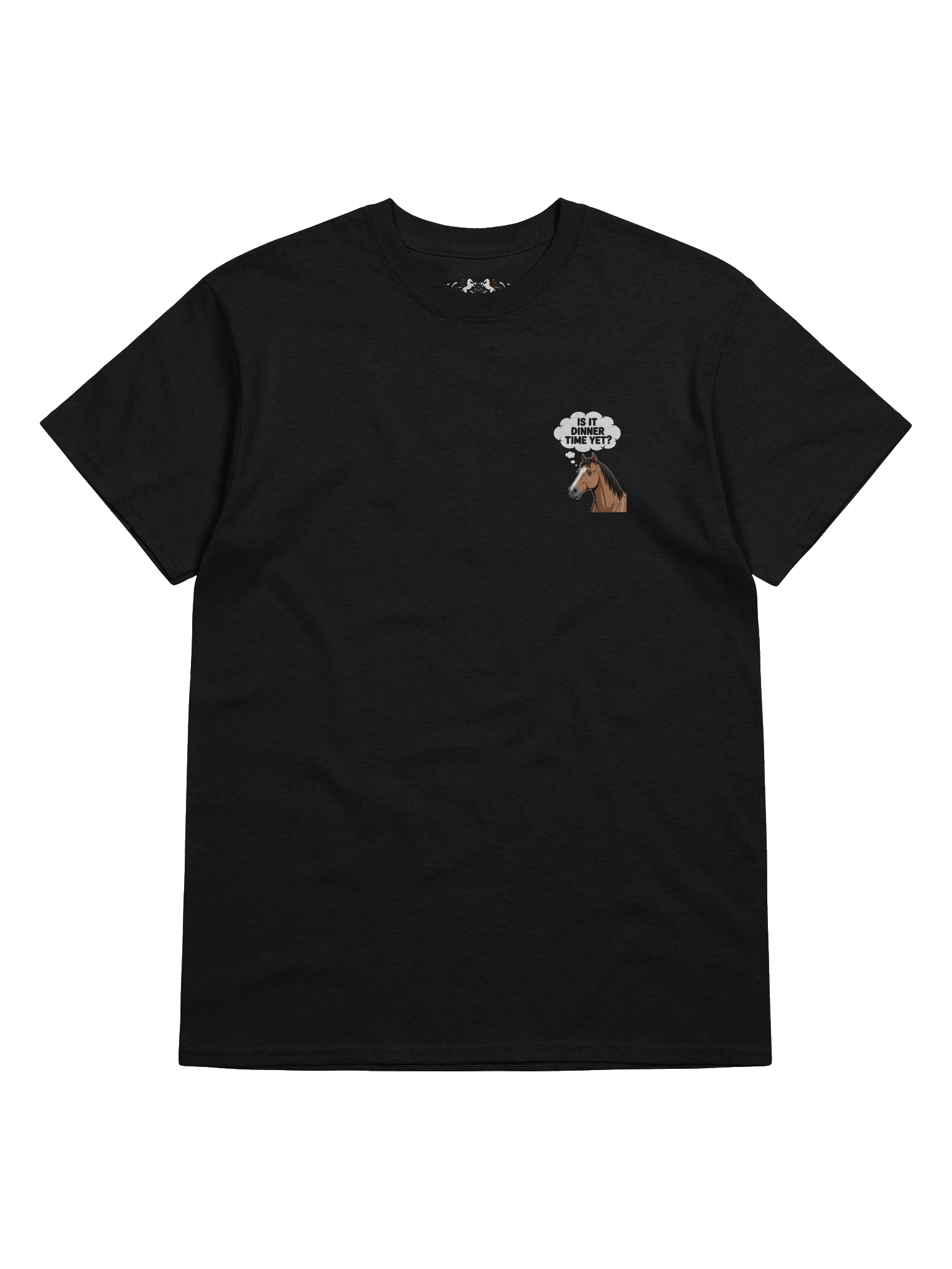 Is It Dinner Time Yet? Pocket Horse Tee product image (5)
