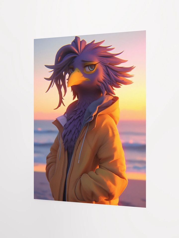 Serenity Sunset Eagle Poster product image (3)
