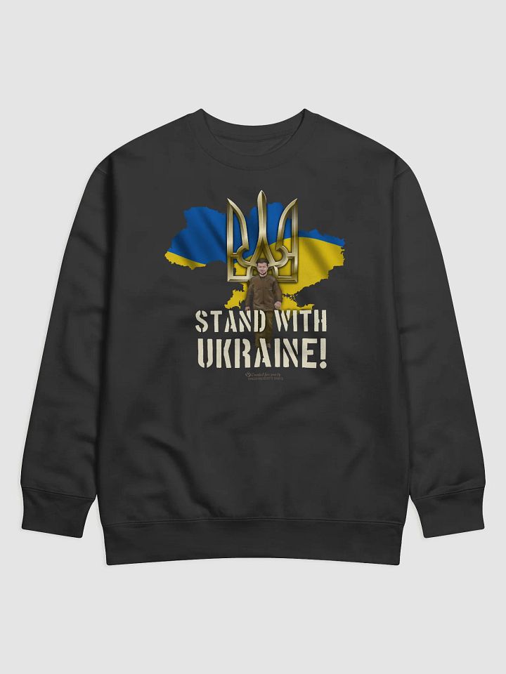 Stand with Ukraine Premium Sweatshirt product image (1)