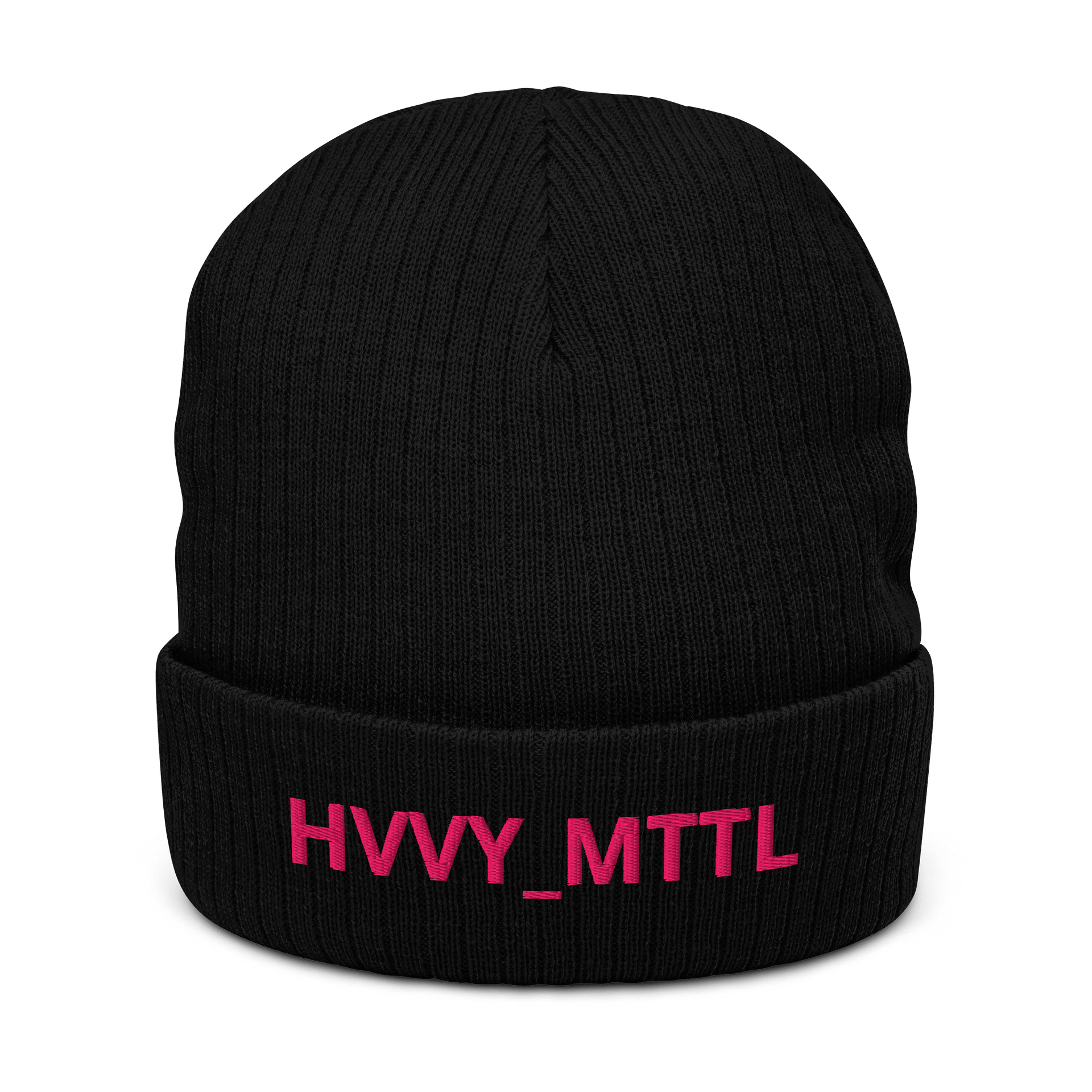 Knit Bean hvvy_mttl embroidered product image (1)
